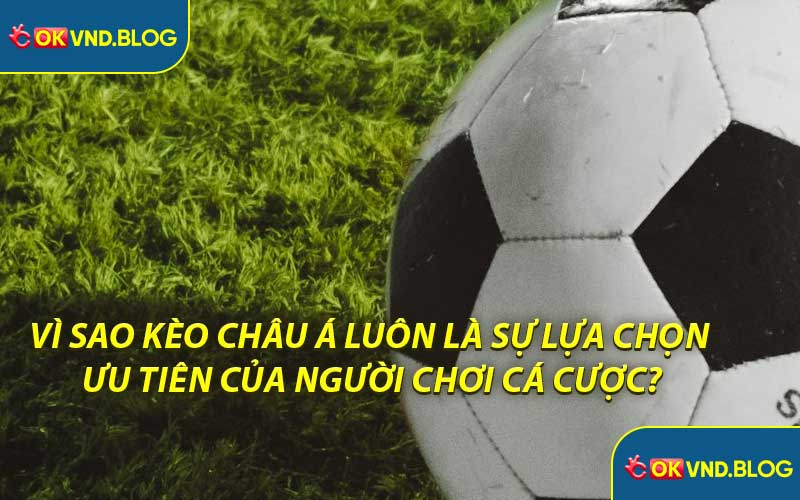 Vì Sao Kèo Châu Á Luôn Là Sự Lựa Chọn Ưu Tiên Của Người Chơi Cá Cược?